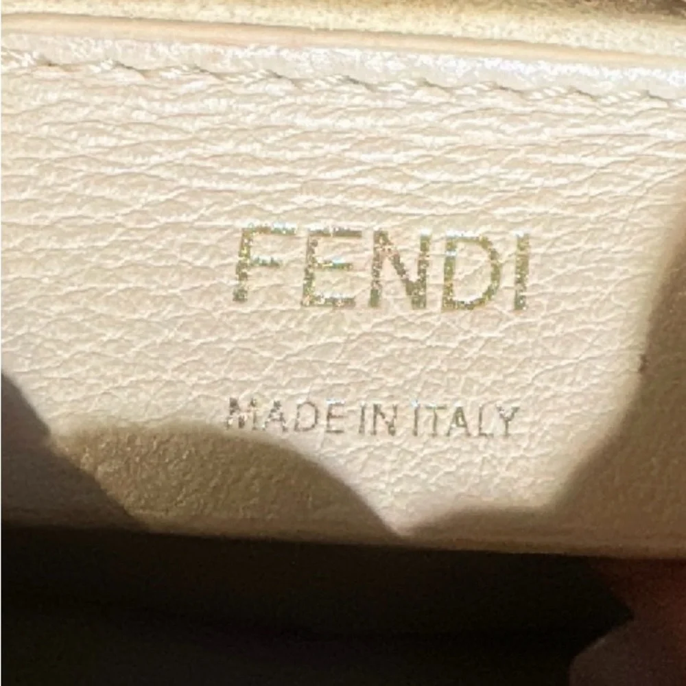 Fendi Kan U Shoulder Bag Zucca Embossed✨ - Picture 14 of 16